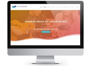 Webdesign – muziekschool